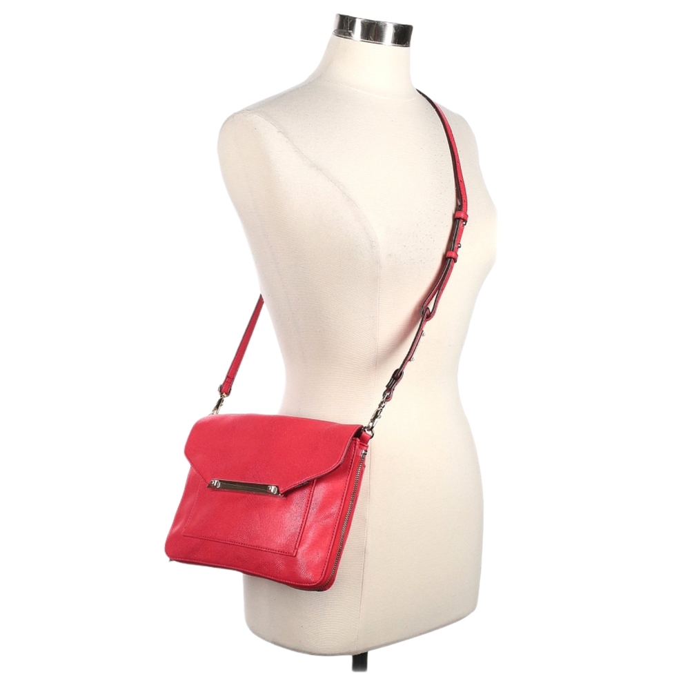 Stella & Dot Leather Crossbody/Clutch Bag
